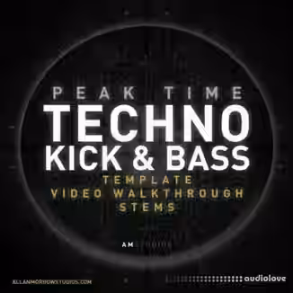Allan Morrow AM Studios Peak Time Techno Kick and Bass Ableton Template [DAW Templates]