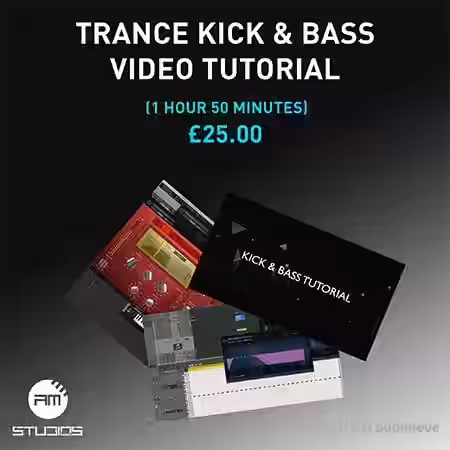 Allan Morrow Trance Kick and Bass [TUTORiAL] - Sample Pack Artwork