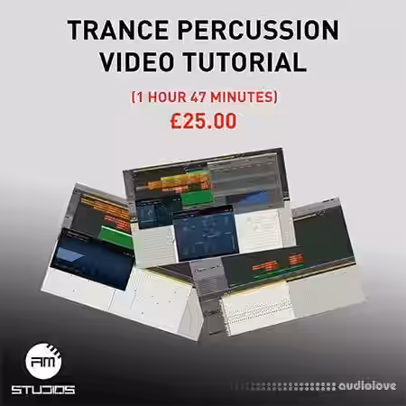 Allan Morrow Trance Percussion [TUTORiAL] - Sample Pack Artwork