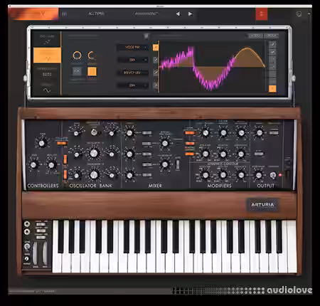 Arturia Minimoog-V Original v1.5.3 [WiN, MacOSX] - Sample Pack Artwork