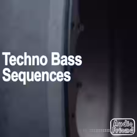AudioFriend Techno Bass Sequence [WAV] - Sample Pack Artwork