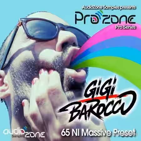Audiozone Samples ProZone series with GIGI BAROCCO [Synth Presets] - Sample Pack Artwork