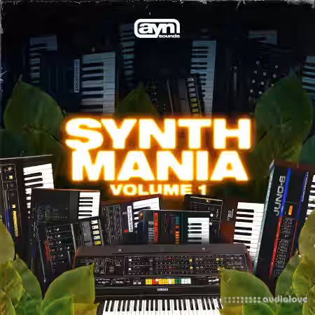 AYN Sounds Synth Mania Vol.1 [WAV] - Sample Pack Artwork