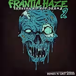 Bones N Grit Audio Frantic Haze: Crunchy Hip Hop Drums 2 [WAV]