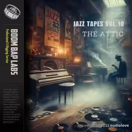 Boom Bap Labs The Attic Jazz Tapes 10 [WAV] - Sample Pack Artwork