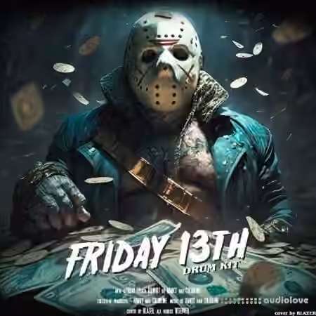coldblime Friday 13 Drum Kit [WAV, MiDi, Synth Presets] - Sample Pack Artwork
