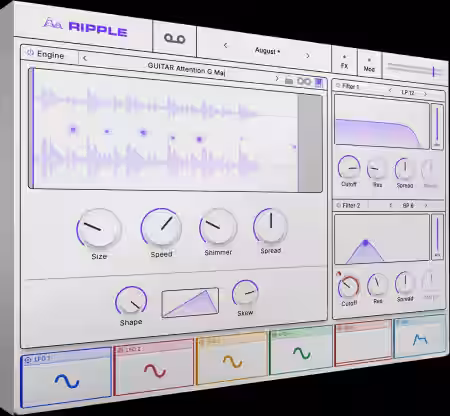 Cymatics RIPPLE Granular Texture Engine v1.0.3 [WiN, MacOSX] - Sample Pack Artwork