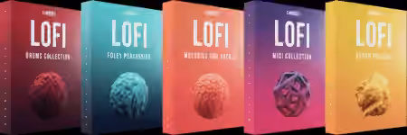 Cymatics The Ultimate Lofi Collection + bonus [WAV, MiDi, Synth Presets] - Sample Pack Artwork