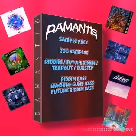 Damantis Sample Pack ( Future RIDDIM / Tearout) [WAV] - Sample Pack Artwork
