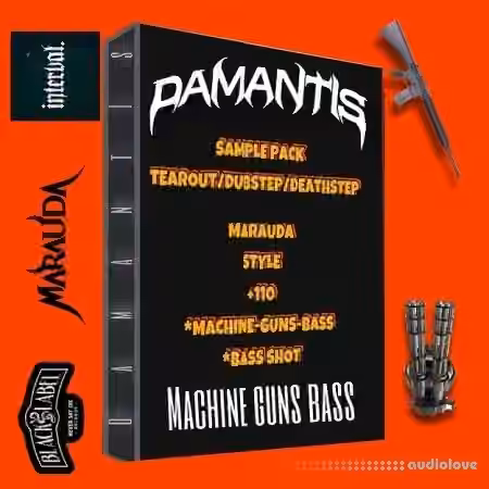 Damantis Sample Pack (Machine guns Bass [TearOut] ) [WAV] - Sample Pack Artwork