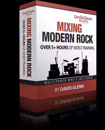 David Glenn Mixing Modern Rock [TUTORiAL] - Sample Pack Artwork