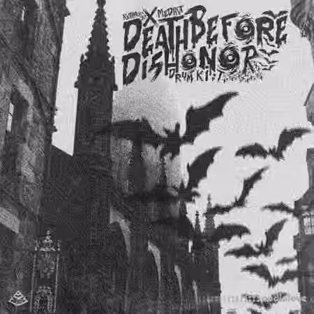 Death Before Dishonor Drum Kit (KGTRAX x MEDHVT) [WAV, Synth Presets] - Sample Pack Artwork