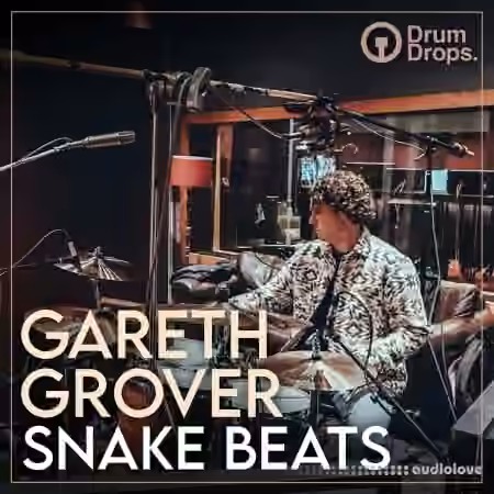 Drumdrops Gareth Grover Snake Beats [WAV] - Sample Pack Artwork