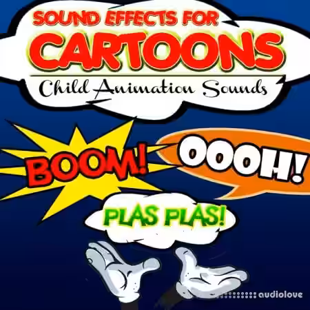 Estudios Talkback Sound Effects for Cartoons Child Animation Sounds [FLAC] - Sample Pack Artwork