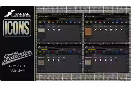 Fractal Audio Systems ICONS Fullerton Complete v1.0.1 [WiN] - Sample Pack Artwork