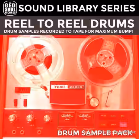 G.E.D. Soul Sound Library Reel To Reel Drums [WAV] - Sample Pack Artwork