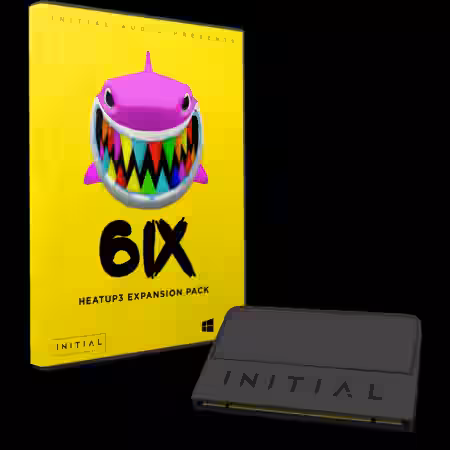 Initial Audio 6ix Heatup3 Expansion [WiN, MacOSX] - Sample Pack Artwork