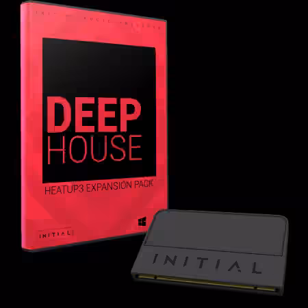 Initial Audio Deep House HeatUp3 Expansion [WiN, MacOSX] - Sample Pack Artwork