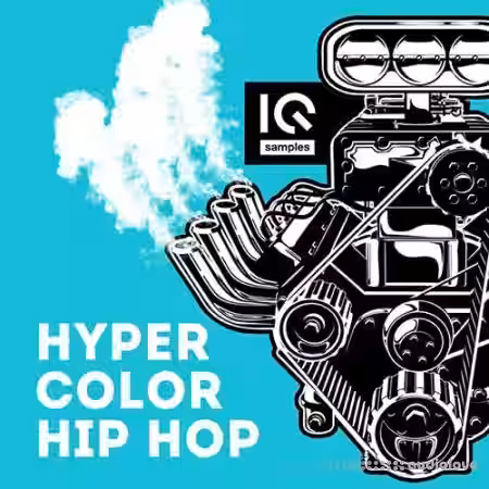 IQ Samples Hypercolor Hip Hop [WAV] - Sample Pack Artwork