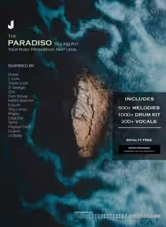 JX Studios PARADISO Sound Kit [WAV, MiDi, Synth Presets]