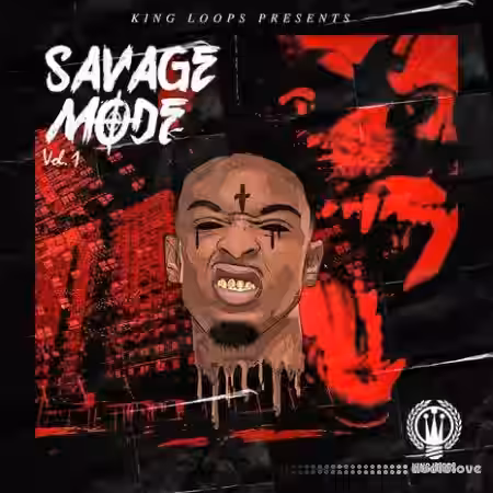 King Loops Savage Mode Vol.1 [WAV, MiDi] - Sample Pack Artwork
