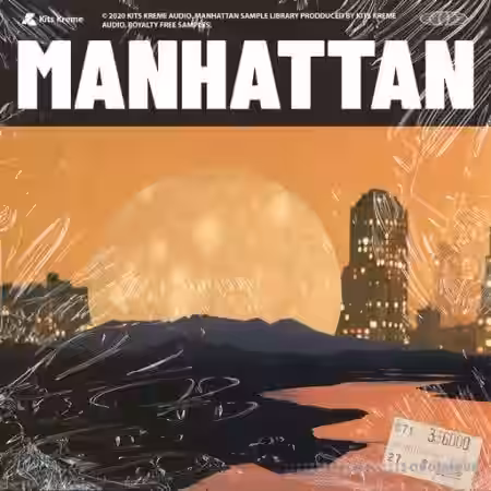 Kits Kreme MANHATTAN Jazz Hop [WAV] - Sample Pack Artwork