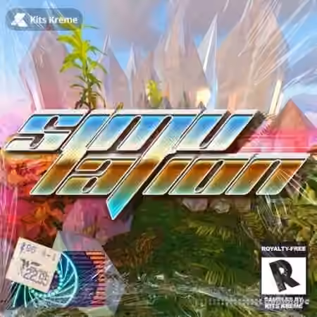 Kits Kreme Simulation HyperPop Rap [WAV] - Sample Pack Artwork