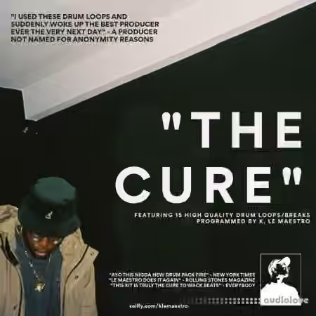 KLM The Cure Drum Loops [WAV] - Sample Pack Artwork
