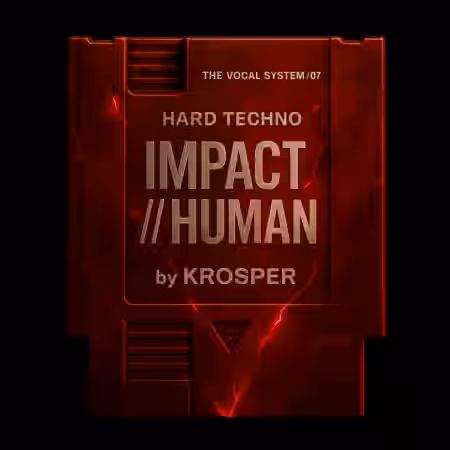 Krosper Hard Techno Impact Human [WAV, Synth Presets] - Sample Pack Artwork