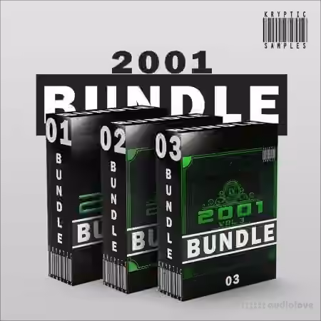 Kryptic Samples 2001 Bundle [WAV, MiDi] - Sample Pack Artwork