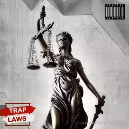 Kryptic Samples Trap Laws [WAV, MiDi] - Sample Pack Artwork