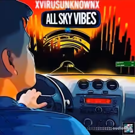 Lazerdisk XVIRUSUNKNOWNX ALL SKY VIBES [WAV] - Sample Pack Artwork