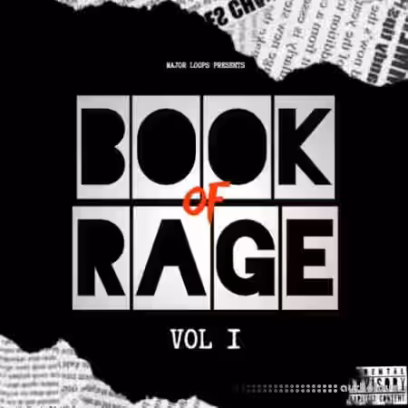 Major Loops Book Of Rage [WAV] - Sample Pack Artwork