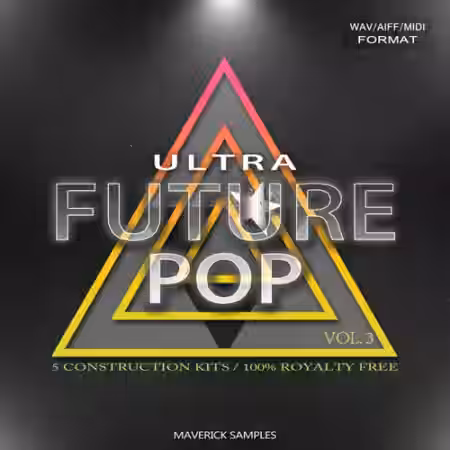 Maverick Samples Ultra Future Pop Vol.3 [WAV, MiDi, AiFF] - Sample Pack Artwork