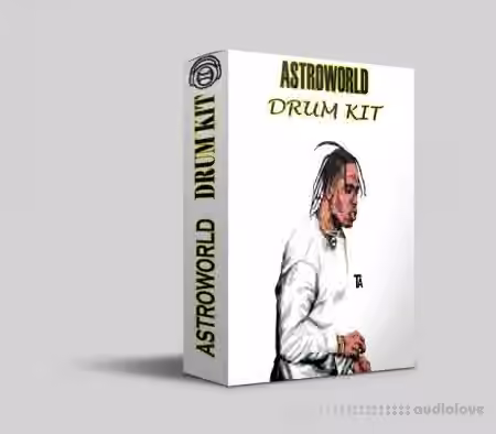 Midasik12 ASTROWORD DRUM KIT [WAV, DAW Templates] - Sample Pack Artwork