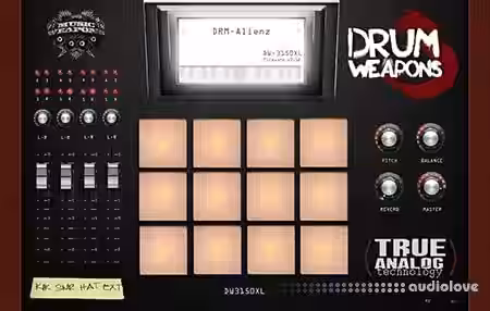Music Weapons Drum Weapons 3 v3.12 [MacOSX] - Sample Pack Artwork