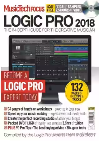 MusicTech Focus Series Logic Pro 2018 [PDF] - Sample Pack Artwork