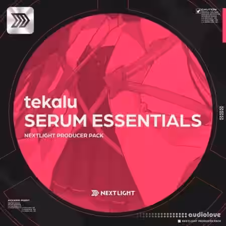 NEXTLIGHT tekalu SERUM ESSENTIALS [Synth Presets] - Sample Pack Artwork