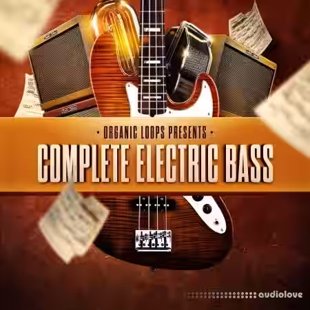 Organic Loops Complete Electric Bass [WAV, REX] - Sample Pack Artwork