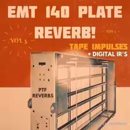 PastToFutureReverbs EMT-140 Plate Reverb Vol.3 - Sample Pack Artwork
