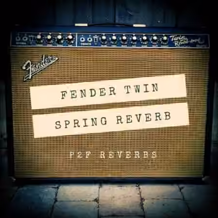 PastToFutureReverbs Fender 65 Twin Spring Reverb! - Sample Pack Artwork