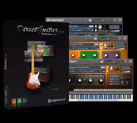 Pettinhouse Direct Guitar 3.0 [KONTAKT] - Sample Pack Artwork