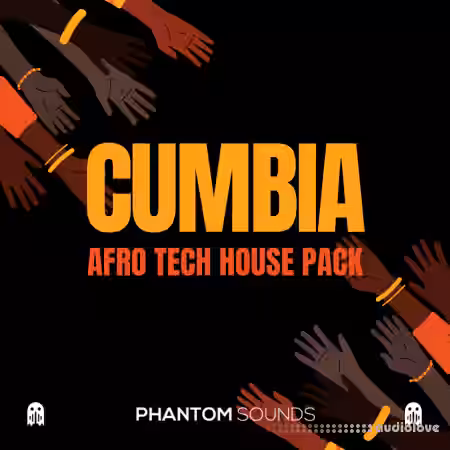 Phantom Sounds Cumbia Afro Tech House [WAV, MiDi] - Sample Pack Artwork