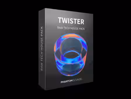Phantom Sounds Twister Raw Tech House Pack [WAV, MiDi] - Sample Pack Artwork