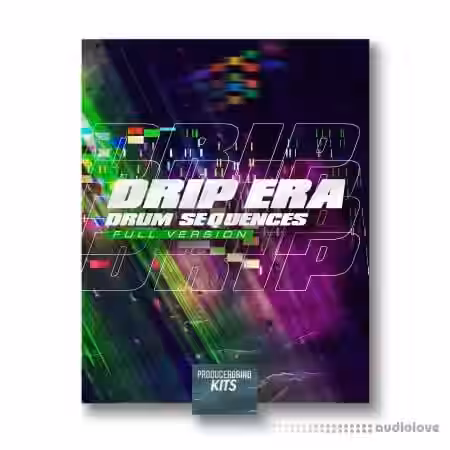 ProducerGrind DRIP ERA Drum Sequences Kit [WAV, MiDi] - Sample Pack Artwork