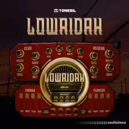 ProducerSources Tonesil LOWRIDAH v1.0.0 [WiN] - Sample Pack Artwork