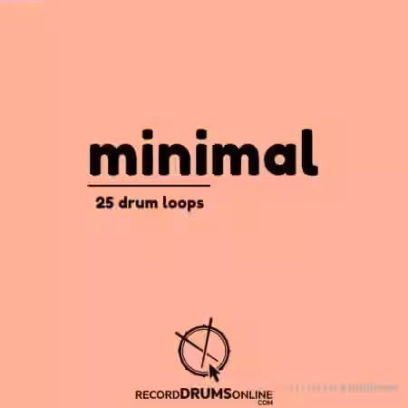 Record Drums Online Minimal Sample Pack [WAV] - Sample Pack Artwork
