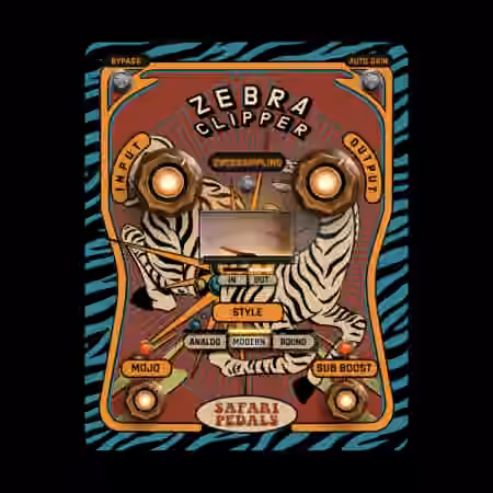 Safari Pedals Zebra Clipper v1.1.0 [WiN] - Sample Pack Artwork