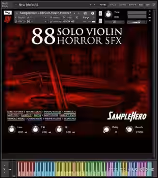 SampleHero 88 Solo Violin Horror SFX [KONTAKT]