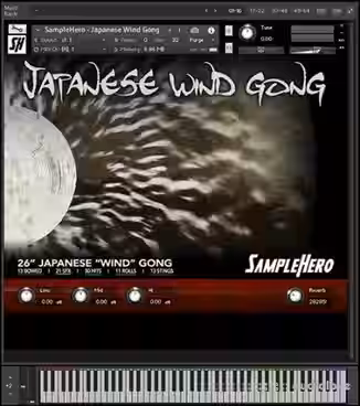 SampleHero Japanese Wind Gong 26 + SFX [KONTAKT]